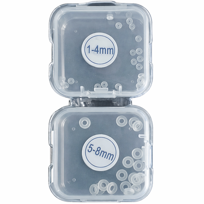 Hautklar Silikonringe (20stk.)